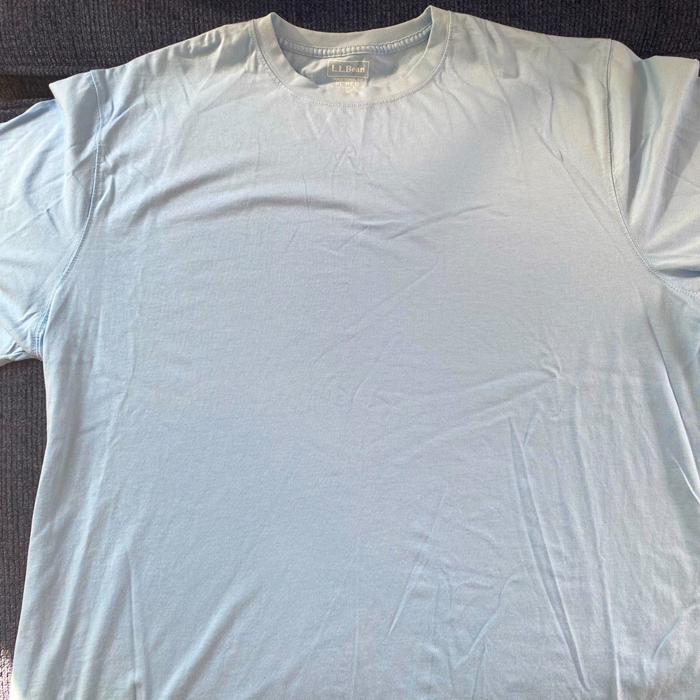 LL Bean Men’s Long Sleeve T shirt (light blue)